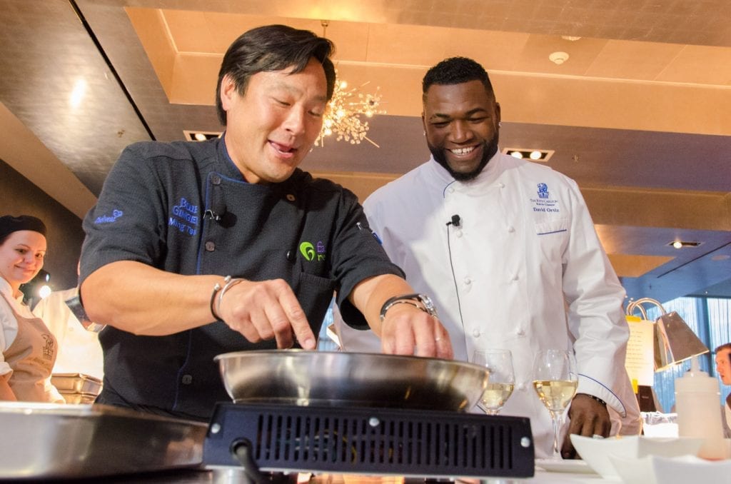 David Ortiz Cooking with Ming Tsai_Family Reach