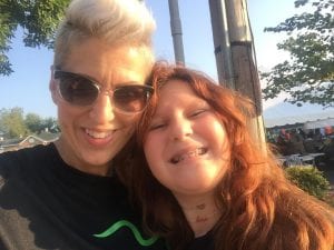 Heather and her daughter, Lily.