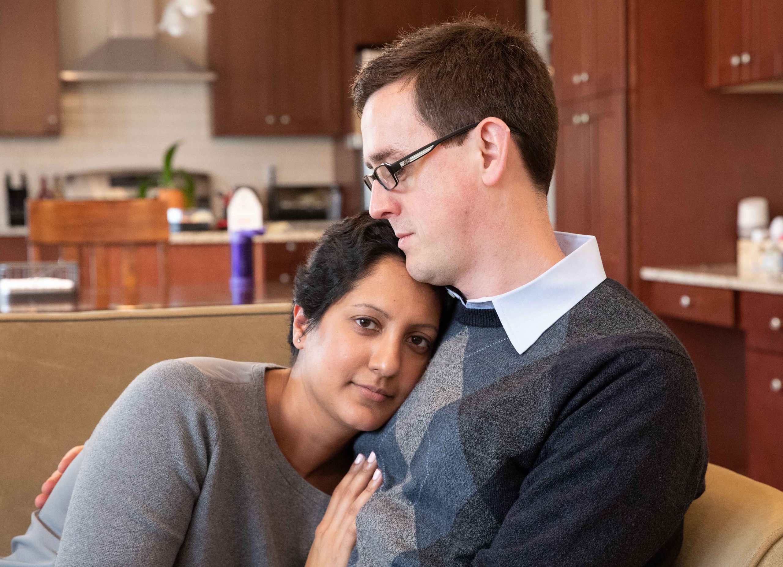 Vaishalee with her husband