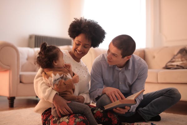 Family Laughing